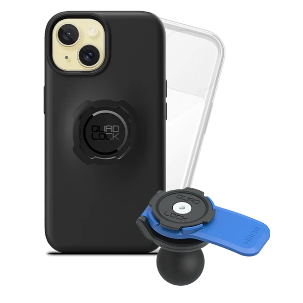 1" Ball Adaptor Motorcycle Kits - iPhone